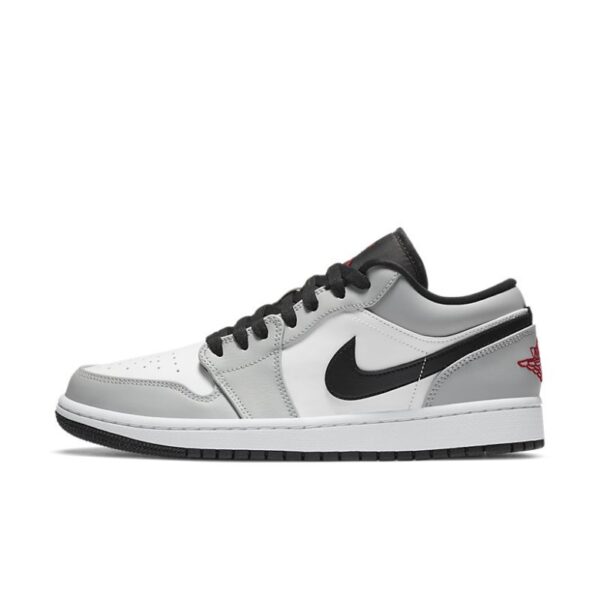 Buty Air Jordan 1 Low Light 553558-030 Biało-Szare