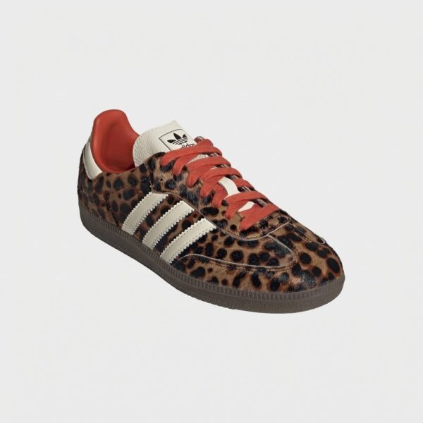 Buty Adidas Samba OG JI2734 Brązowo-Czerwone