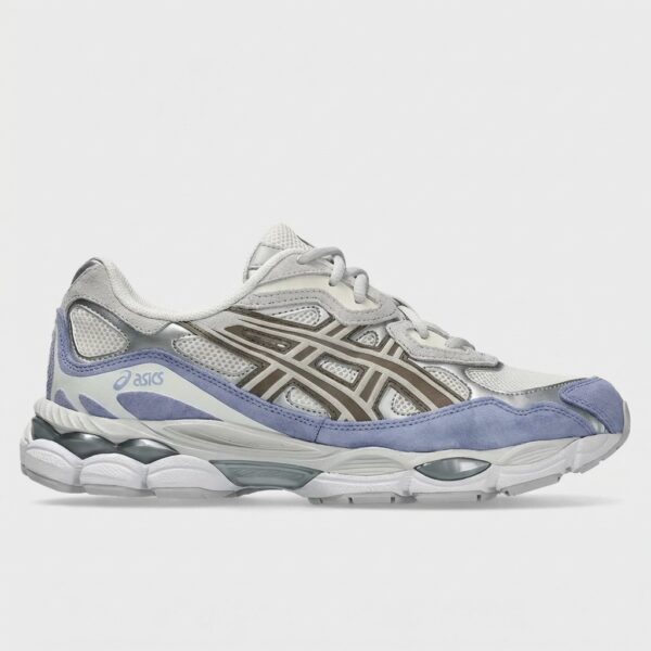 Buty Asics GEL-NYC 1203A953-100 Kremowo-Szaro-Niebieskie