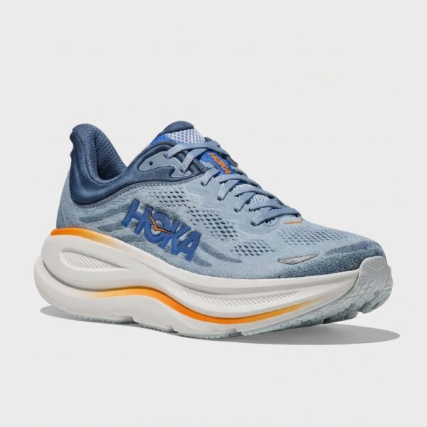 Buty Hoka Bondi 9 1162011DDNP Niebiesko-Pomarańczowe