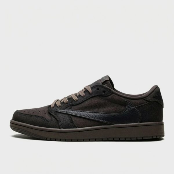Buty Nike Air Jordan 1 Low OG SP Travis Scott Velvet Brown DM7866-202 Ciemnobrązowe