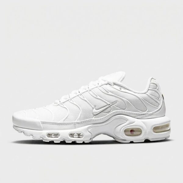 Buty Nike Air Max Plus CW7044-100 Biało-Metaliczne