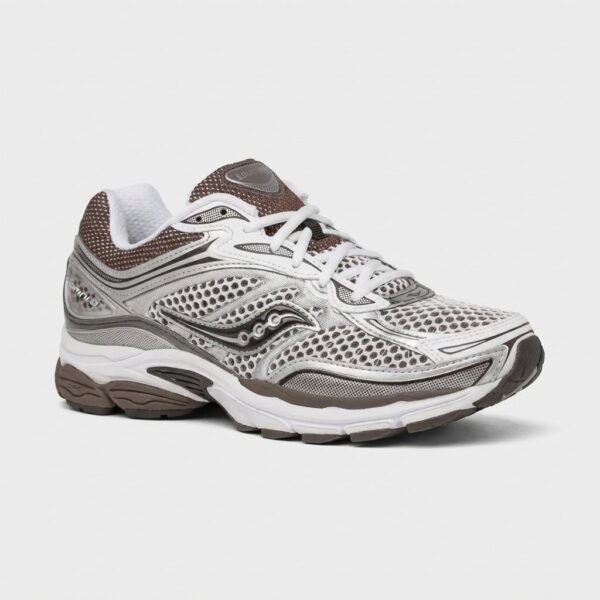 Buty Saucony ProGrid Omni 9 S70739-57 Biało-Brązowe