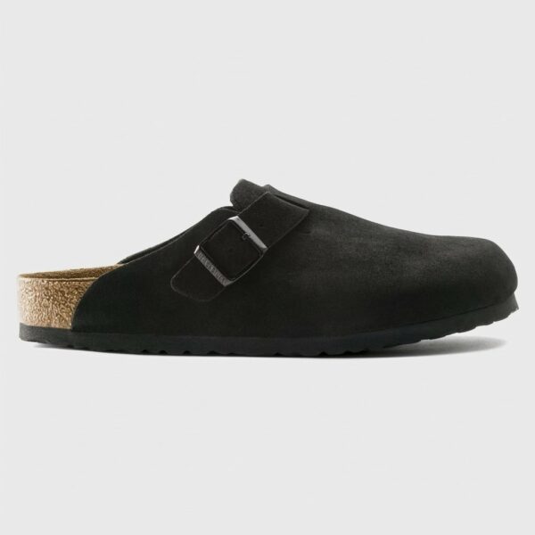Klapki Birkenstock Boston SFB 0660473 Czarne