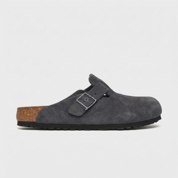 Klapki Birkenstock Boston SFB 1030870 Szare