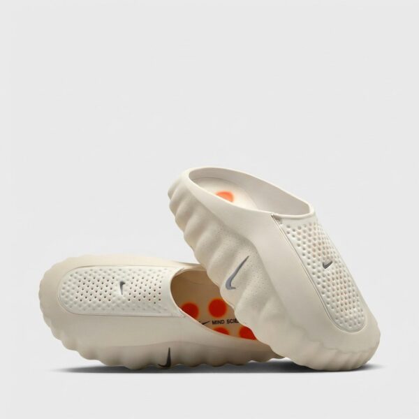 Klapki Nike Mind 001 HQ4307-002 Beżowo-Pomarańczowe